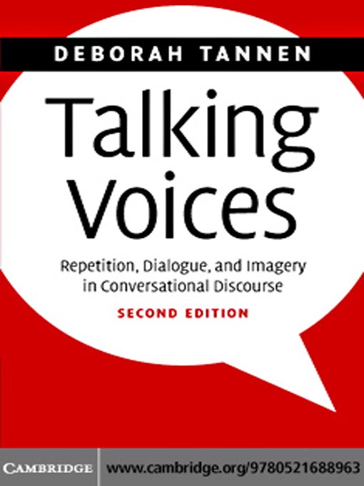 Title details for Talking Voices by Deborah Tannen - Available